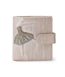 HIROKO　HAYASHI (ヒロコ　ハヤシ)/LA SCALA(スカラ)薄型二つ折り財布/ベビーピンク（071）
