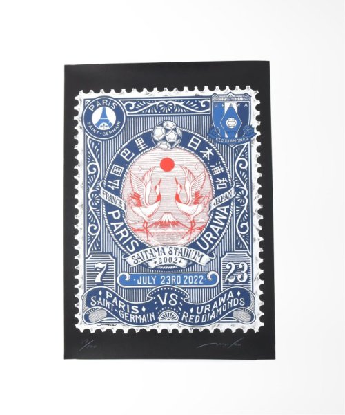 【Paris Saint－Germain×Makoto Yamaki】グラフィック ポスター Paris Yamaki Saint Germain Makoto パリ ワン また