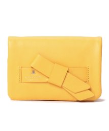 LANVIN COLLECTION(BAG)(ランバンコレクション（バッグ）)/二つ折りコンパクト財布【ラペリパース】/イエロー