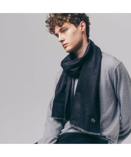 リバーシブルマフラー ラコステ メンズ Lacoste Mens Magaseek