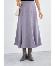 STYLE DELI/【Made in JAPAN】柄ウール調裾フレアマーメイドスカート/504919555
