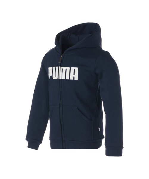 PUMA(プーマ)/キッズ ボーイズ ESS プーマ フルジップ フーディー 116－164cm/PEACOAT