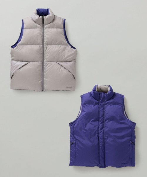 SHIPS MEN(シップス　メン)/【SHIPS別注】Marmot: PERTEX(R) QUANTUM Reversible Down Vest/ブルー