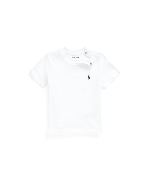 POLO RALPH LAUREN(POLO RALPH LAUREN)/(ベビー)コットン ジャージー クルーネック Tシャツ/100ホワイト