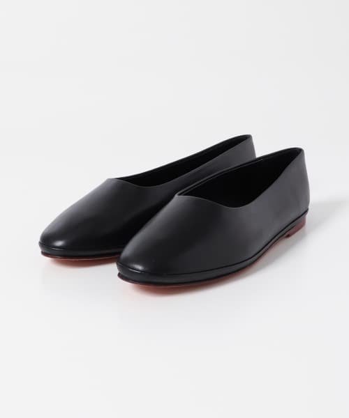 URBAN RESEARCH(アーバンリサーチ)/WANDERUNG　Flat leather shoes/99BLACK