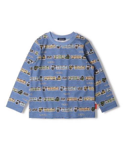 子供服 Moujonjon ムージョンジョン 日本製在来線電車総柄プリント長袖tシャツ 90cm 130cm F ムージョンジョン Moujonjon Magaseek 子供服 Moujonjon ムージョンジョン 日本製在来線電車総柄プリント長袖tシャツ 90cm 130cm F ムージョンジョン Moujonjon Magaseek