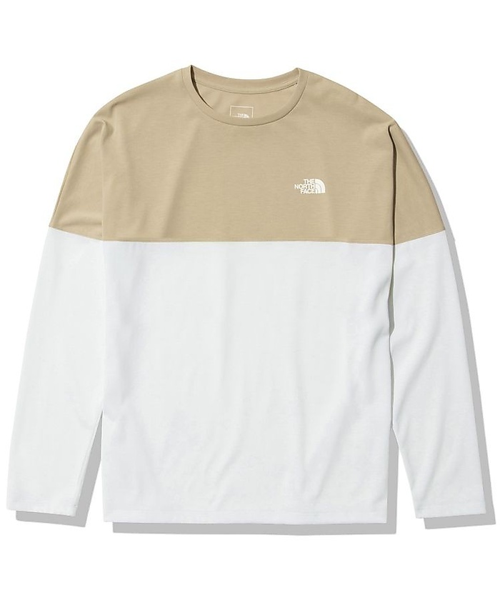 ノースフェイス/メンズ/L/S BI－COLORED NUPTSE TEE(ロングスリーブ