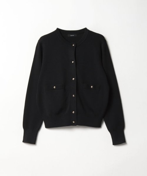 ポケットクルーカーディガン 