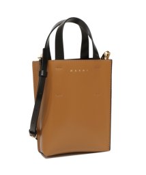 MARNI/マルニ ハンドバッグ ショルダーバッグ ミュゼオ 2WAY ミニバッグ ブラウン ブラック レディース MARNI SHMP0050Y0 LV639 Z2P69/504923085