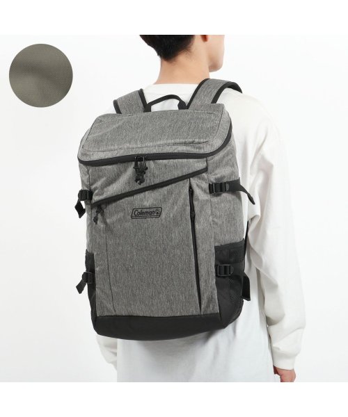 Coleman(Coleman)/【公認販売店】コールマン リュック Coleman WALKER SQUARE BACKPACK ウォーカー スクエアバックパック 30L B4 A4 大容量 /グレー