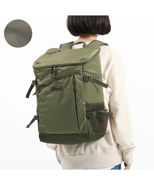 Coleman(Coleman)/【公認販売店】コールマン リュック Coleman WALKER SQUARE BACKPACK ウォーカー スクエアバックパック 30L B4 A4 大容量 /カーキ