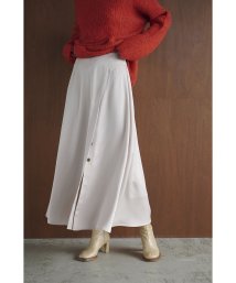 CLANE(クラネ)/ARCH SLIT SKIRT/IVORY