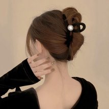 miniministore/ヘアクリップ レディース 黒 ベルベット/504927863