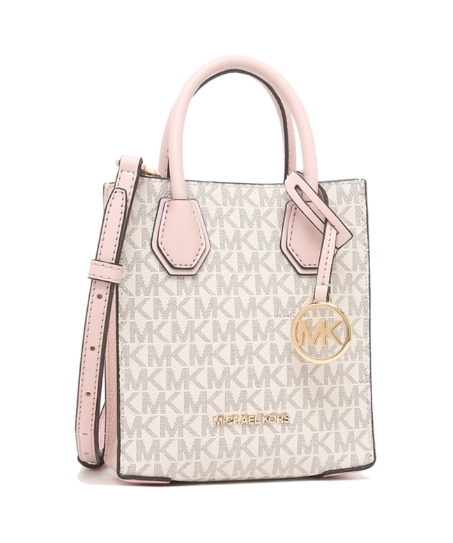 マイケルコース アウトレット ショルダーバッグ ハンドバッグ ホワイト ピンク レディース MICHAEL KORS 35T1GM9C0I PWD  BLSH M