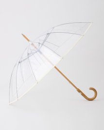 Traditional Weatherwear(トラディショナル　ウェザーウェア)/CLEAR UMBRELLA RATTAN/ホワイト