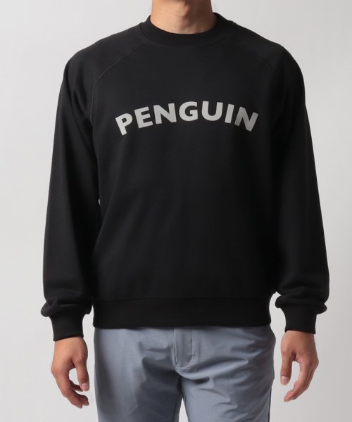 Penguin by Munsingwear(ペンギン　バイ　マンシングウェア)/COMFORT PENGUIN SWEAT SHIRT / コンフォートペンギンスエットシャツ【アウトレット】/ブラック