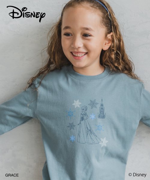 セール プレミアムコットン100 Disney ディズニー ユニセックス 無地 プリント キャラクター 長袖 Tシャツ ロンt ペアマノン Pairmanon Magaseek