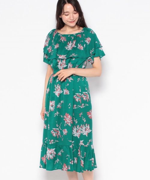 セール Supreme La La シュープリームララ ダリアガラ2wayショルダーワンピース Offprice Ec Offprice Ec Magaseek