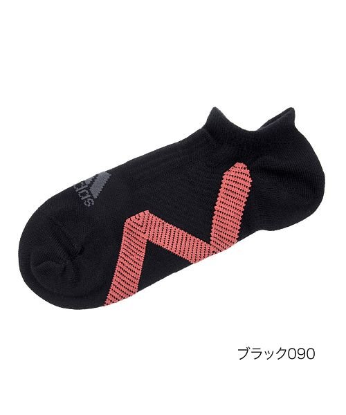 Adidas(アディダス)/福助 公式 靴下 レディース adidas(アディダス) エクセレント スニーカー丈 3234－54k<br>23－25cm ブラック 婦人 女性 フクスケ f/ブラック