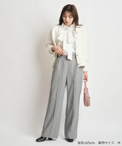 スフレショートカーデ