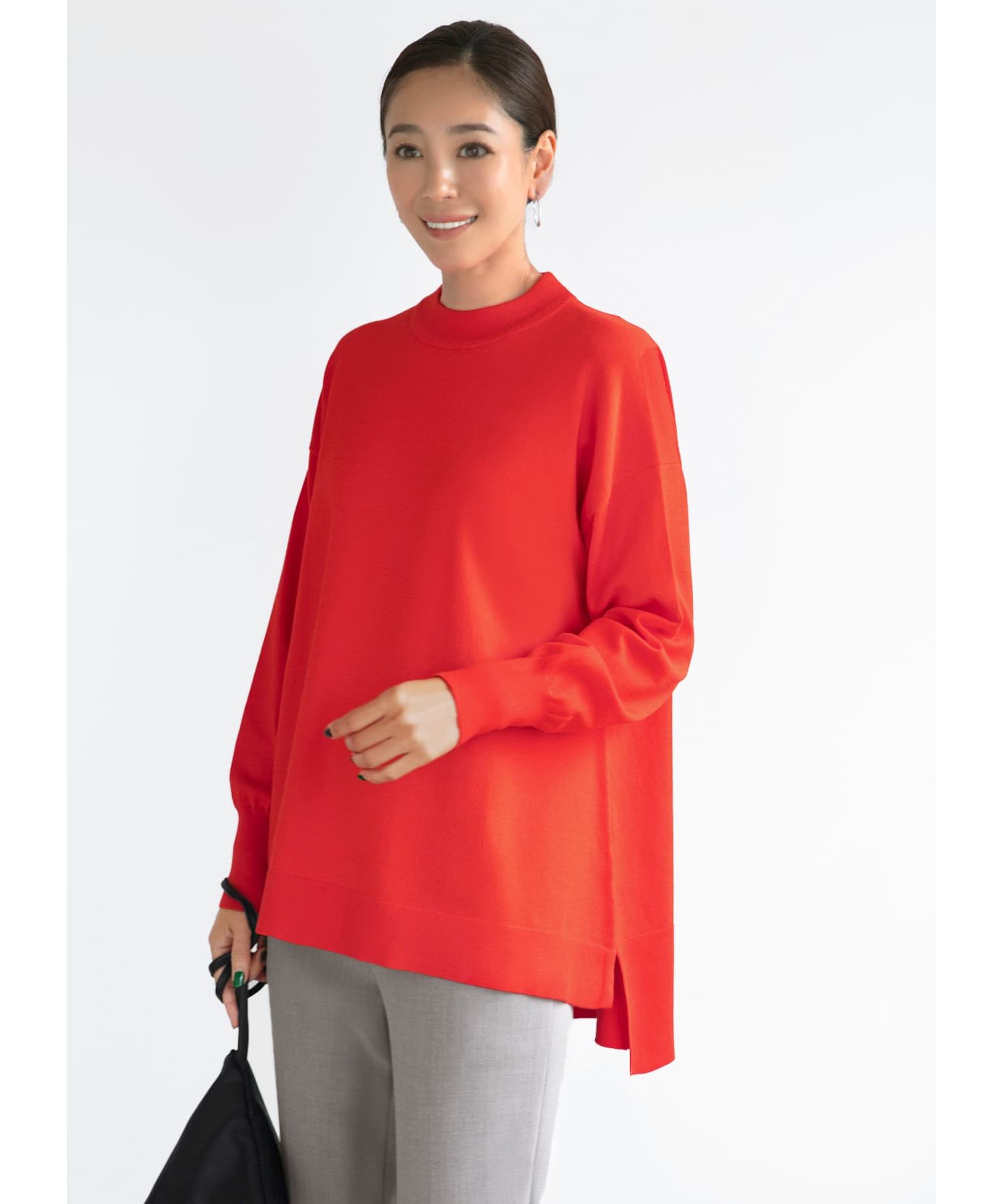 テントラインハイネックニットC(504935622) | スタイルデリ(STYLE DELI