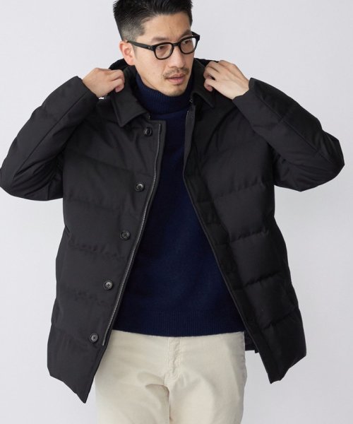 セール Ships Goose Down ウール シングル ダウンコート シップス メン Ships Men Magaseek