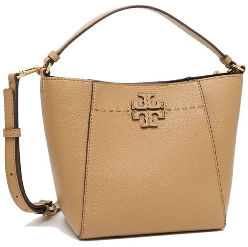 トリーバーチ ショルダーバッグ マックグロー バケットバッグ ブラウン レディース TORY BURCH 74956 227 TORY BURCH トリーバーチ ショルダーバッグ マックグロー バケットバッグ ブラウン レディース