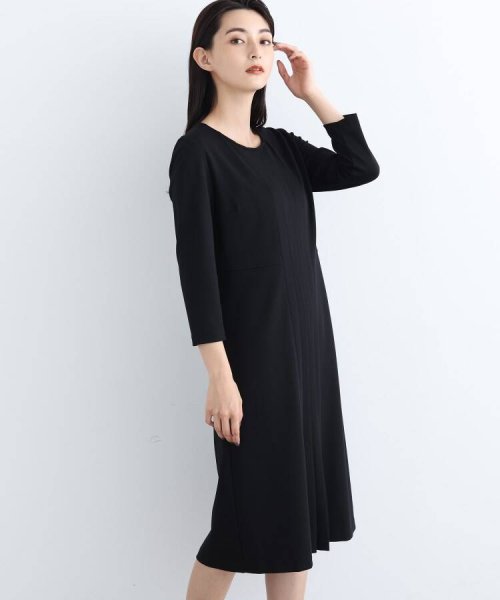 セール 洗える Setup可能 スタイルアップストレートワンピース インディヴィ Indivi Magaseek