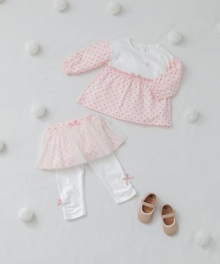 KUMIKYOKU KIDS/【80－90cm】Baby Dot セットアップ/504938109