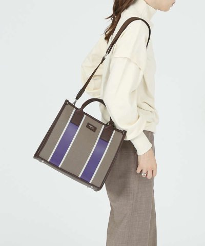 ●【WEB限定】ペイントライントートBAG