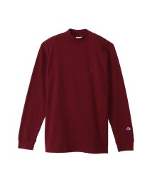 MAC HOUSE(men)(マックハウス（メンズ）)/Champion チャンピオン ベーシックモックネック長袖Tシャツ C3－S402－22FW/ワイン