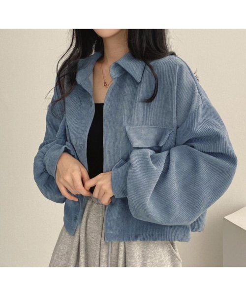 セール コーデュロイ ジャケット レディース長袖 ミニミニストア Miniministore Magaseek
