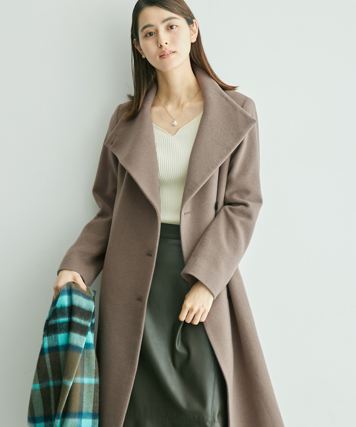 22AW 【VERY12月号掲載】ロペ プレミアムカシミヤコート 38 3way