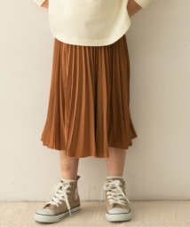 URBAN RESEARCH DOORS（Kids）(アーバンリサーチドアーズ（キッズ）)/『親子リンク』ランダムプリーツスカート(KIDS)/CAMEL