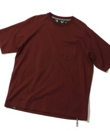 Men's Bigi(メンズビギ)/＜DENHAM/デンハム＞別注 ポケットTシャツ　made in japan/ボルドー
