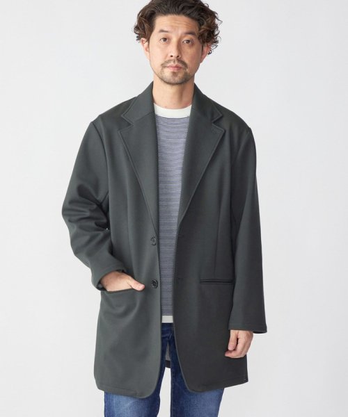 SHIPS: ダウンファブリック ストレッチ ハーフコート (チェスターコート) ストレッチ 品番 セットアップ対応 身長 やせ型/普段サイズ チェスターコート ハーフコート コーデュロイ 170cm/体重 53kg/体型 177cm/体重 62kg/体型