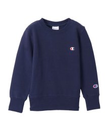 MAC HOUSE(kid's)(マックハウス（キッズ）)/Champion チャンピオン ベーシッククルーネックスウェットシャツ CK－T001－EC/ネイビー