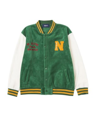 MAC HOUSE(kid's)/NAVY ネイビー フリーススタジアムジャンパー PMHNV22F03B/504927697