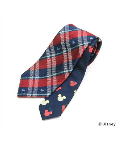 ディズニー ネクタイ 小剣切り替え レッド系 ビジネス フォーマル Tokyo Shirts Tokyo Shirts Magaseek
