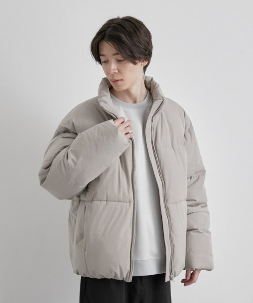 JUNRed(ジュンレッド)/Stretch Loose Fiber Down Jacket / ストレッチルーズファイバーダウンジャケット/ベージュ系（28）