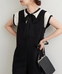 NICE CLAUP OUTLET(ナイスクラップ　アウトレット)/【natural couture】バックリボンフレンチスリーブブラウス/アイボリー