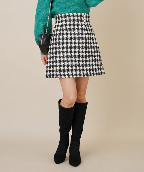 チェック台形ミニスカート トランテアン ソン ドゥ モード 31 Sons De Mode Magaseek