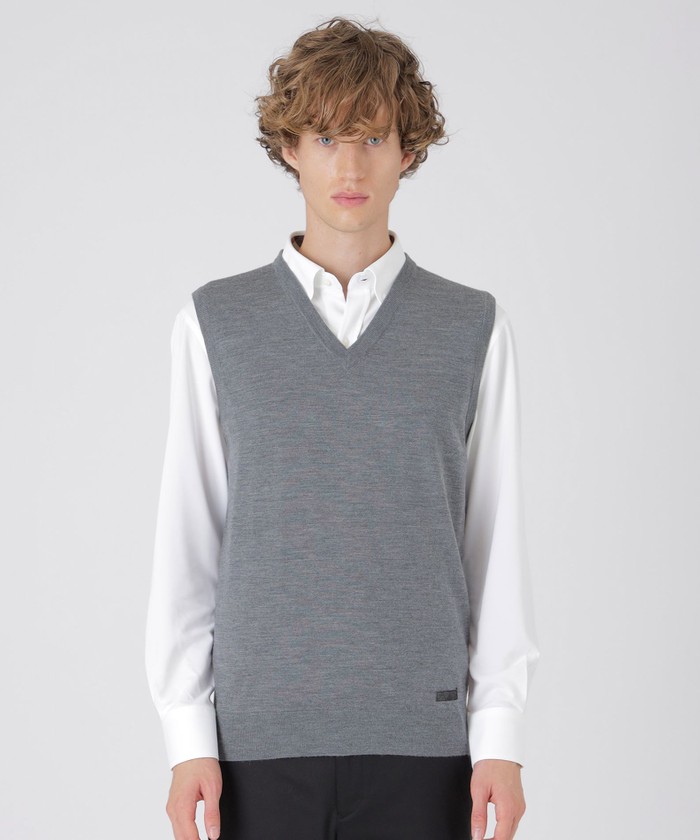 ベスト コンフォータブルニットベスト(504943458)｜HANKYU MEN'S / 阪急メンズ