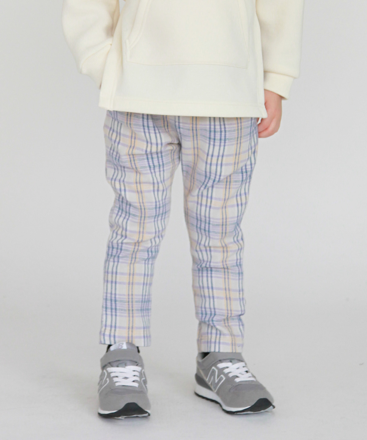 FITH フィス FITH ネルチェック ロングパンツ グレー 80cm FITH フィス FITH ネルチェック ロングパンツ グレー 80cm