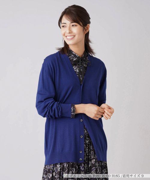 Vネックカ－ディガン【GEMMA】 