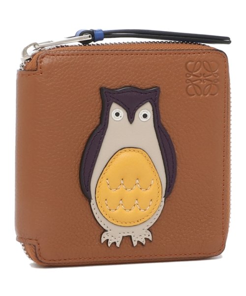 ロエベ 二つ折り財布 ブラウン レディース Loewe m 9990 ロエベ Loewe Magaseek