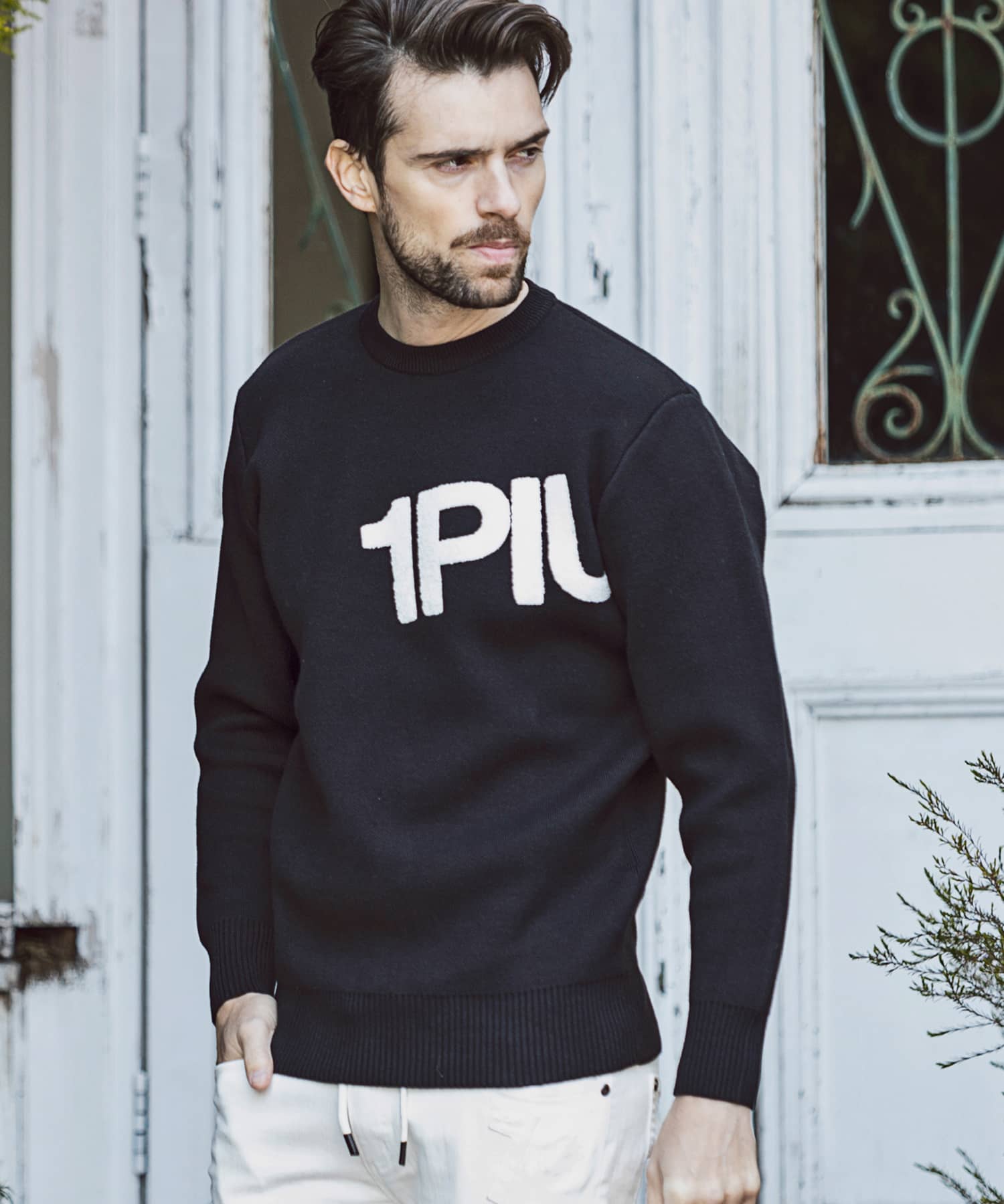 1piu1uguale3 ニット-