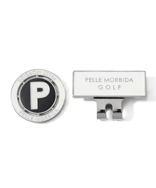 PELLE MORBIDA(ペッレモルビダ)/ペッレモルビダ ゴルフ PELLE MORBIDA GOLF PMO－PG013 マーカー キャップクリップ マグネット/ホワイト