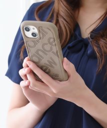 new balance(ニューバランス)/iPhone14 iPhone13 ケース ブランド ニューバランス New Balance 耐衝撃ケース iphone14 iphone13 スマホケース/グレージュ