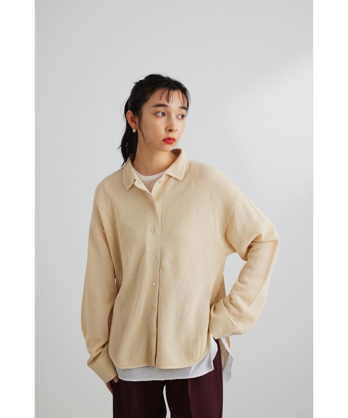 クロシェニットシャツ スタイルミキサー Stylemixer Magaseek